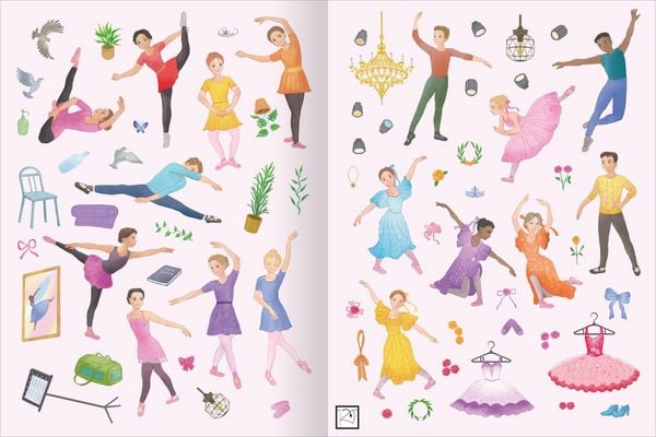 Produktbild: Mein Lieblings-Stickerbuch &ndash; Ballett