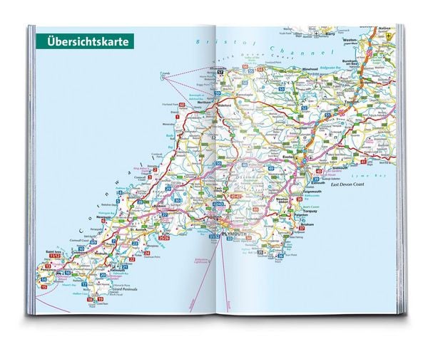 Produktbild: KOMPASS Wanderf&uuml;hrer Cornwall und Devon, 60 Touren mit Extra-Tourenkarte
