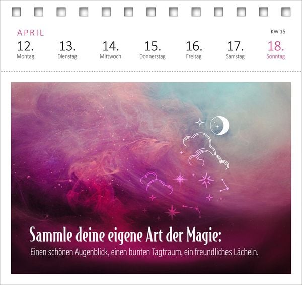 Produktbild: Postkartenkalender Mein magisches Jahr 2027