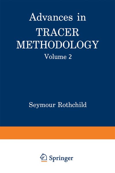 Produktbild: Advances in Tracer Methodology