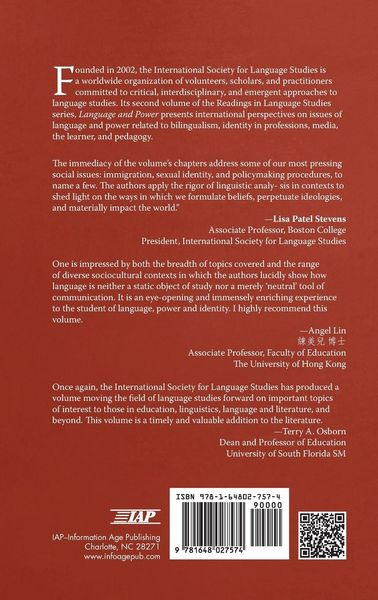 Produktbild: Language and Power