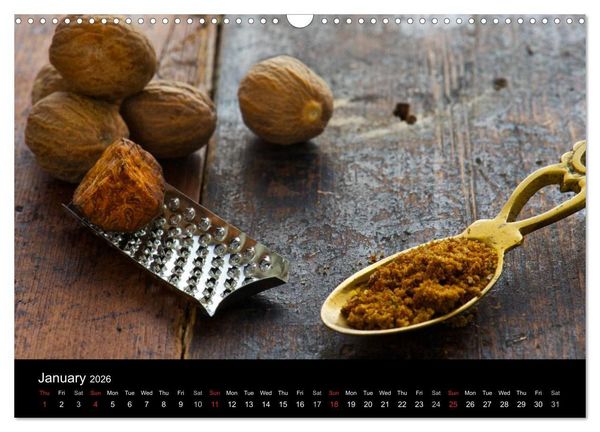 Produktbild: SPICES (Wall Calendar 2026 DIN A3 landscape), CALVENDO 12 Month Wall Calendar