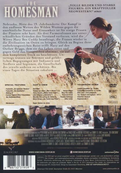 Produktbild: The Homesman