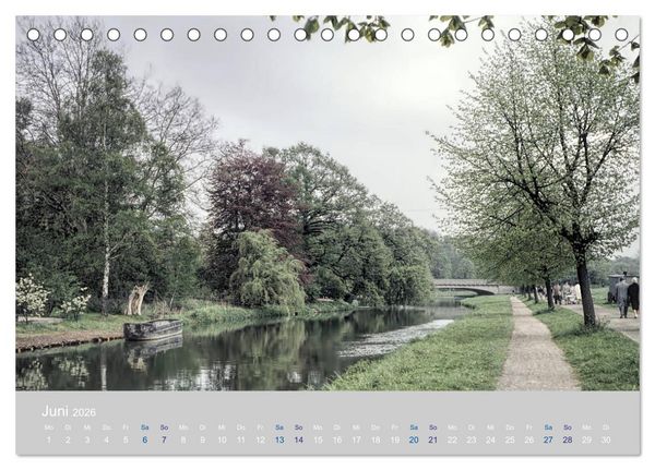 Produktbild: Hildesheim - damals ... (Tischkalender 2026 DIN A5 quer), CALVENDO Monatskalender