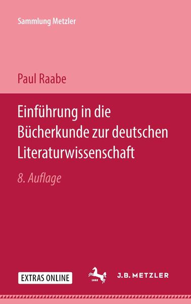 Produktbild: Einf&uuml;hrung in die B&uuml;cherkunde zur deutschen Literaturwissenschaft