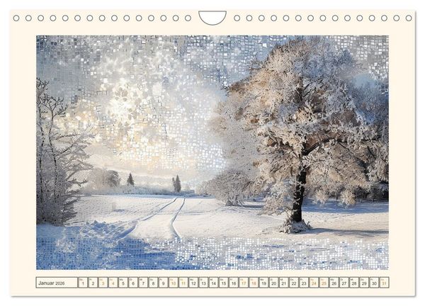 Produktbild: Mosaike (Wandkalender 2026 DIN A4 quer), CALVENDO Monatskalender