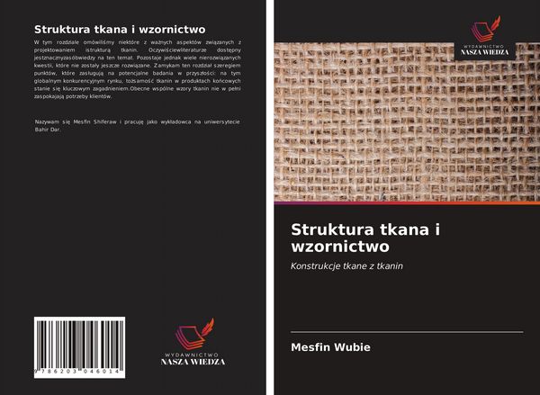 Produktbild: Struktura tkana i wzornictwo