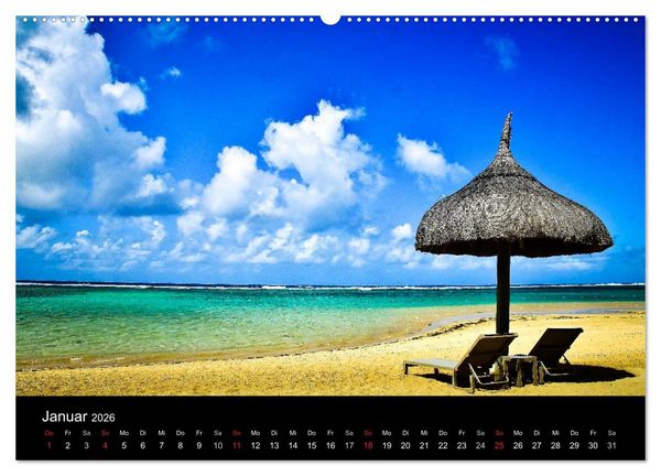 Produktbild: Mauritius - Moments (Wandkalender 2026 DIN A2 quer), CALVENDO Monatskalender