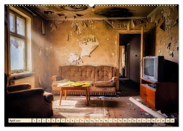 Produktbild: Lost Places &ndash; Stille Zeugen der Vergangenheit (hochwertiger Premium Wandkalender 2027 DIN A2 quer), Kunstdruck in Hochglanz