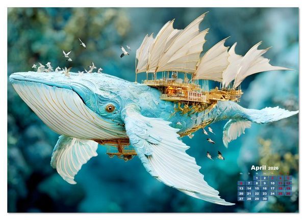 Produktbild: Aerospira (Wandkalender 2026 DIN A2 quer), CALVENDO Monatskalender