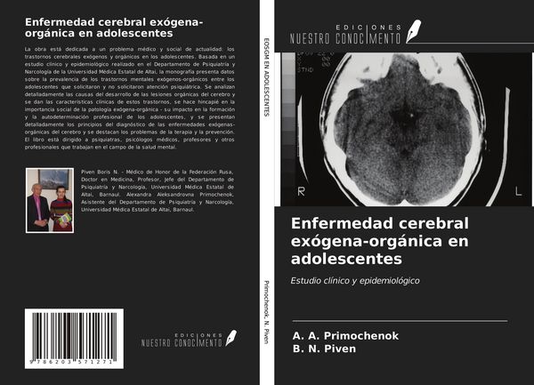 Produktbild: Enfermedad cerebral ex&oacute;gena-org&aacute;nica en adolescentes