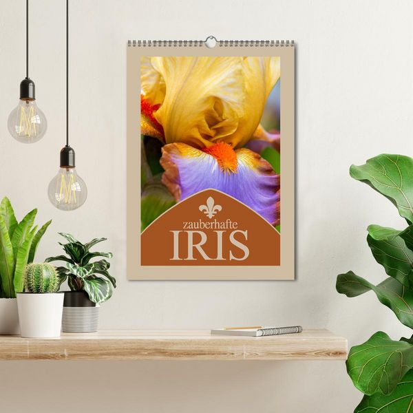 Produktbild: Zauberhafte Iris (Wandkalender 2026 DIN A3 hoch), CALVENDO Monatskalender