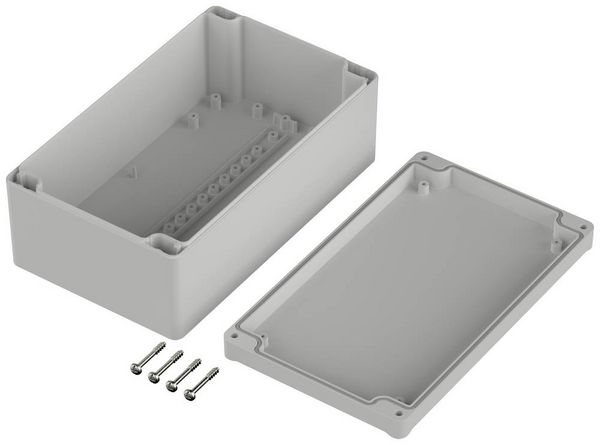 Produktbild: Bopla EUROMAS EM 221 62221000 Outdoor-Geh&auml;use 200 x 120 x 77 Polycarbonat Lichtgrau (RAL 7035) 1 St.