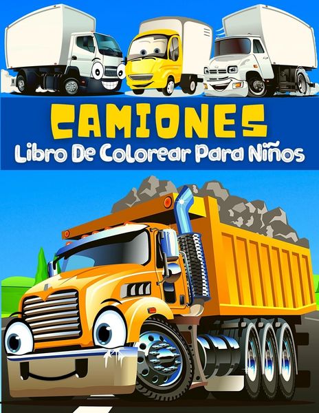 Produktbild: Libro De Colorear Camiones Para Ni&ntilde;os