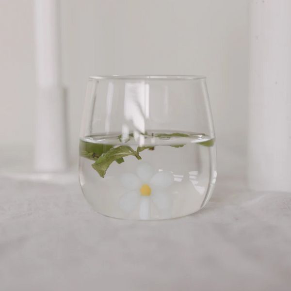 Produktbild: Trinkglas Daisyfigur