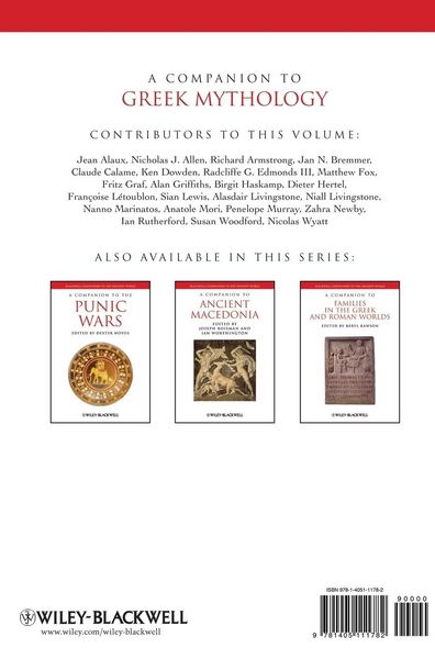 Produktbild: A Companion to Greek Mythology