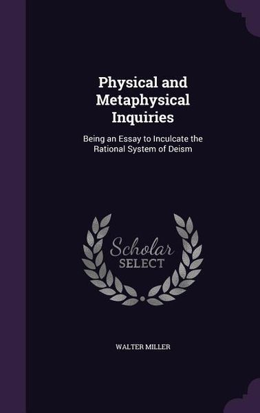 Produktbild: Physical and Metaphysical Inquiries