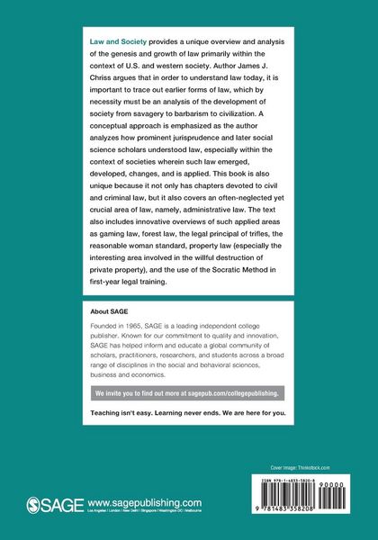 Produktbild: Law and Society