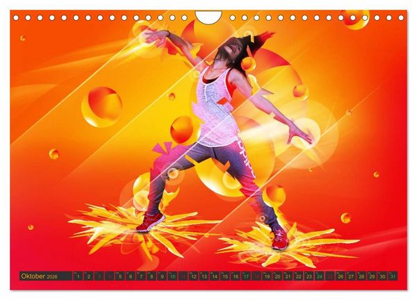 Produktbild: HipHopDance (Wandkalender 2026 DIN A4 quer), CALVENDO Monatskalender