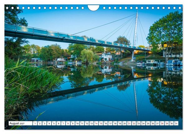Produktbild: Halle-Saale - Meine Stadt im Spiegel (Wandkalender 2027 DIN A4 quer), CALVENDO Monatskalender