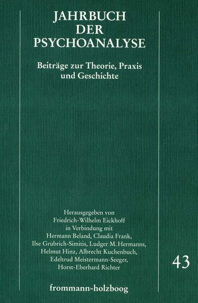 Produktbild: Jahrbuch der Psychoanalyse / Band 43