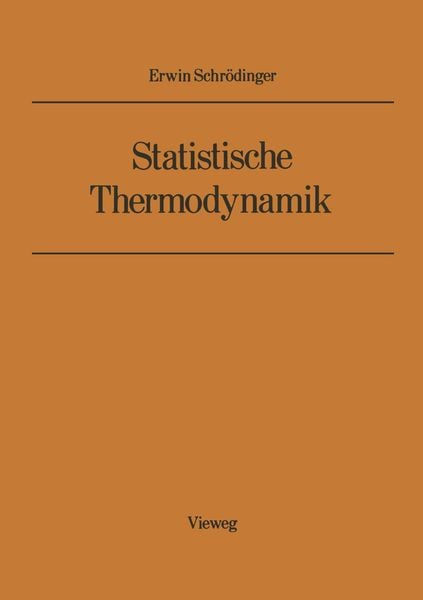 Produktbild: Statistische Thermodynamik
