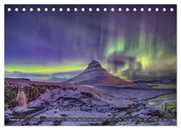 Produktbild: Die Farben Skandinaviens (Tischkalender 2027 DIN A5 quer), CALVENDO Monatskalender