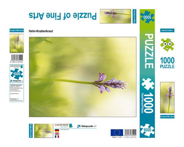 CALVENDO Puzzle Helm-Knabenkraut 1000 Teile Lege-Größe 480 x 640 cm Foto-Puzzle Bild von None juehust