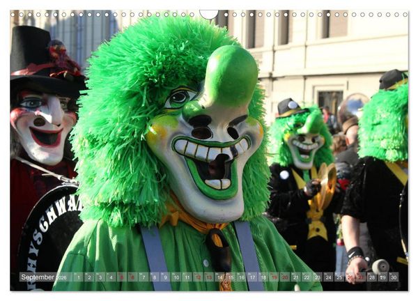 Produktbild: Basels Fasnacht (Wandkalender 2026 DIN A3 quer), CALVENDO Monatskalender