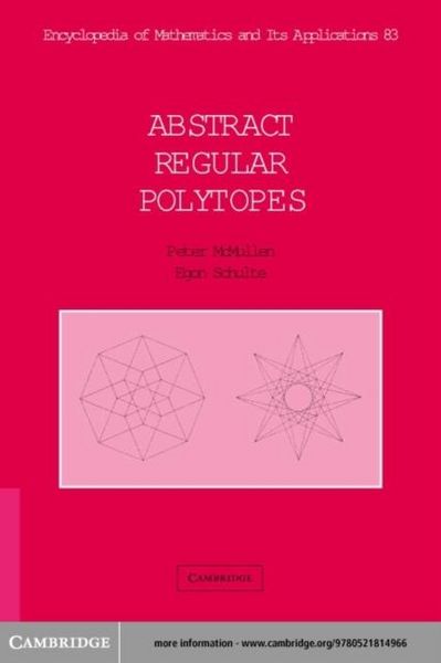 Produktbild: Abstract Regular Polytopes