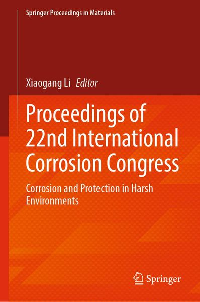 Produktbild: Proceedings of 22nd International Corrosion Congress