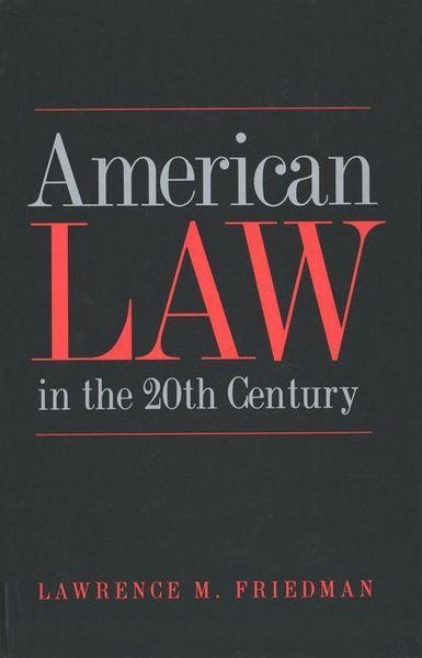 Produktbild: American Law in the Twentieth Century
