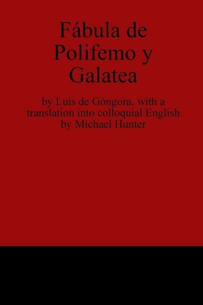Produktbild: Fabula de Polifemo y Galatea