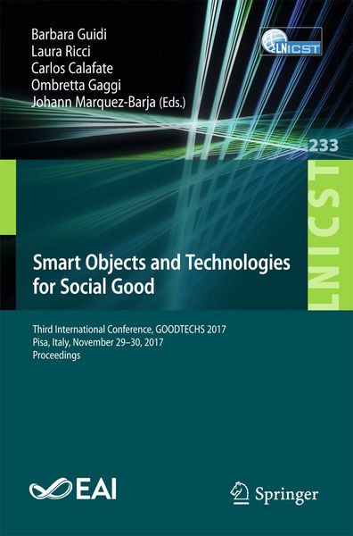 Produktbild: Smart Objects and Technologies for Social Good