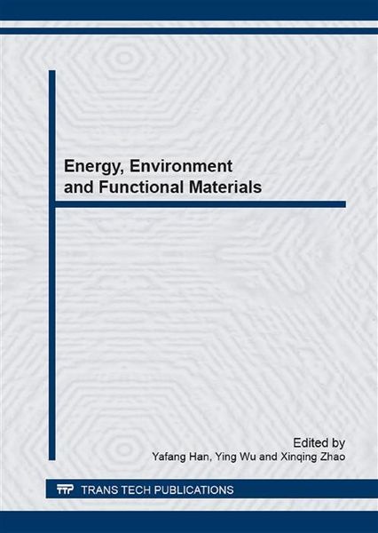 Produktbild: Energy, Environment and Functional Materials