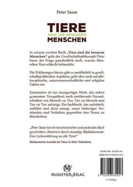 Produktbild: Tiere sind die besseren Menschen