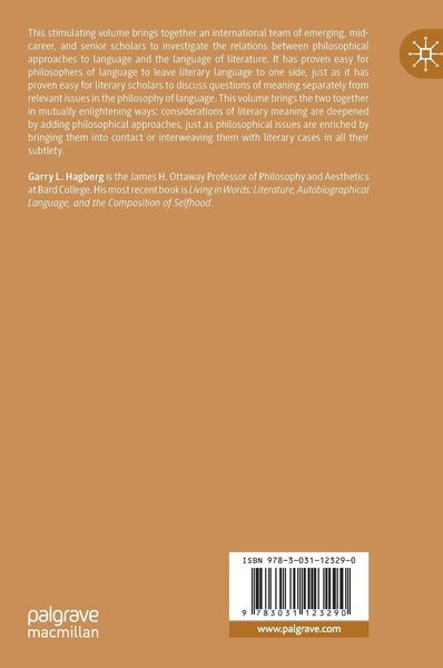 Produktbild: Literature and its Language