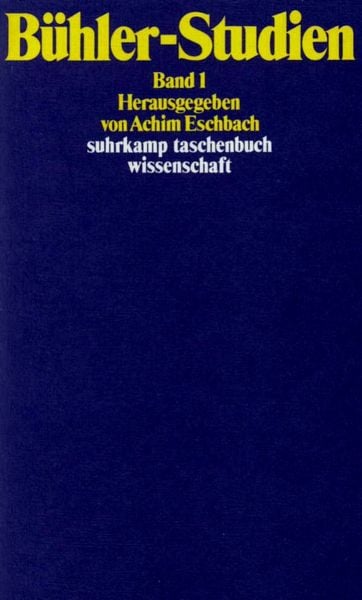 Produktbild: B&uuml;hler-Studien. Zwei B&auml;nde