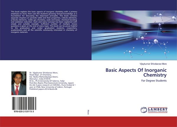 Produktbild: Basic Aspects Of Inorganic Chemistry