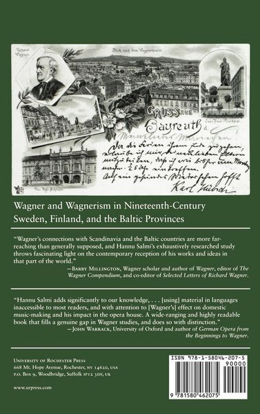 Produktbild: Wagner and Wagnerism in Nineteenth-Century Sweden, Finland, and the Baltic Provinces