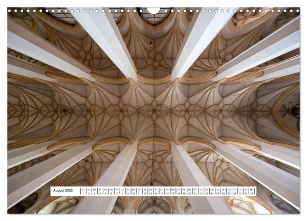 Produktbild: Gew&ouml;lbe des Glaubens &ndash; Kirchendecken Europas (Wandkalender 2026 DIN A3 quer), CALVENDO Monatskalender