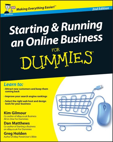 Produktbild: Starting and Running an Online Business for Dummies, UK Edition