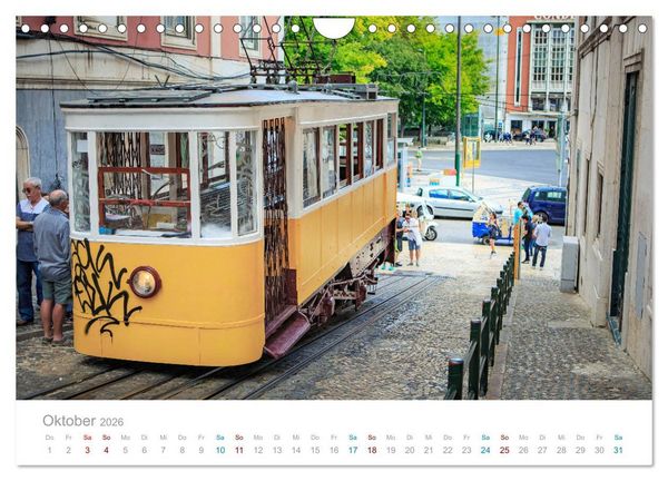 Produktbild: Lissabon - Stadt der K&ouml;nige (Wandkalender 2026 DIN A4 quer), CALVENDO Monatskalender