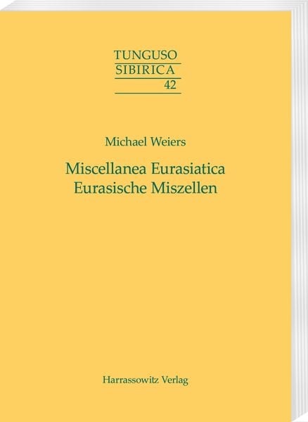 Produktbild: Miscellanea Eurasiatica. Eurasische Miszellen