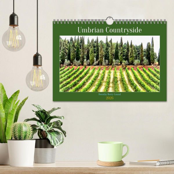 Produktbild: Umbrian Countryside (Wall Calendar 2026 DIN A4 landscape), CALVENDO 12 Month Wall Calendar