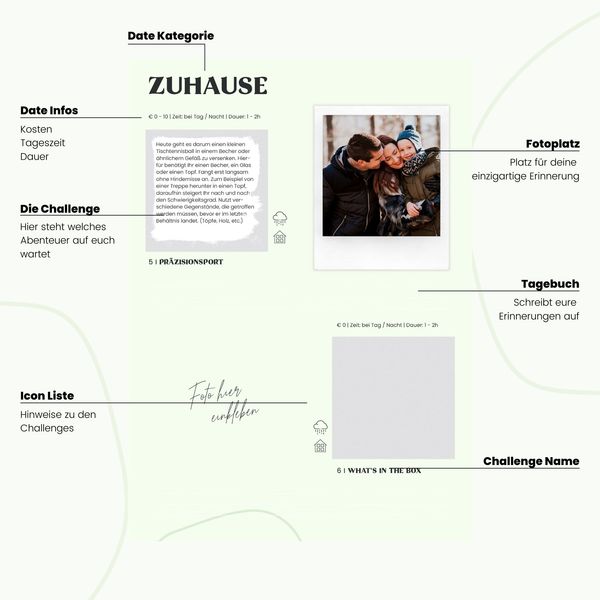 Produktbild: Memories2Make&reg; Challengebuch f&uuml;r Familien
