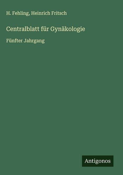 Produktbild: Centralblatt f&uuml;r Gyn&auml;kologie