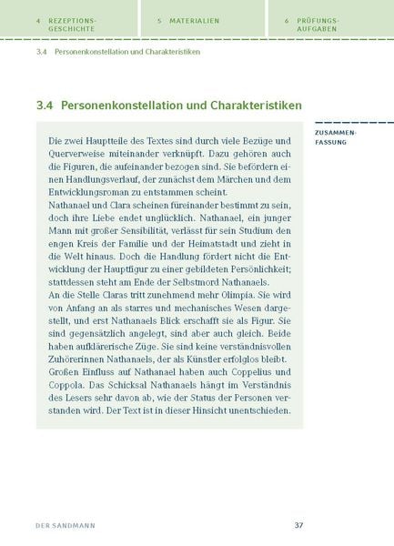 Produktbild: Der Sandmann von E.T.A. Hoffmann