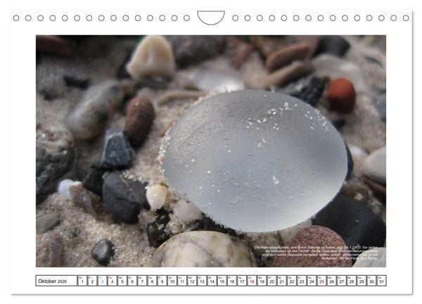 Produktbild: Meerglas - Juwelen der Meeres (Wandkalender 2026 DIN A4 quer), CALVENDO Monatskalender