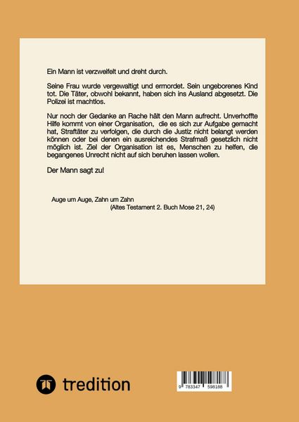 Produktbild: Rache aus zweiter Hand